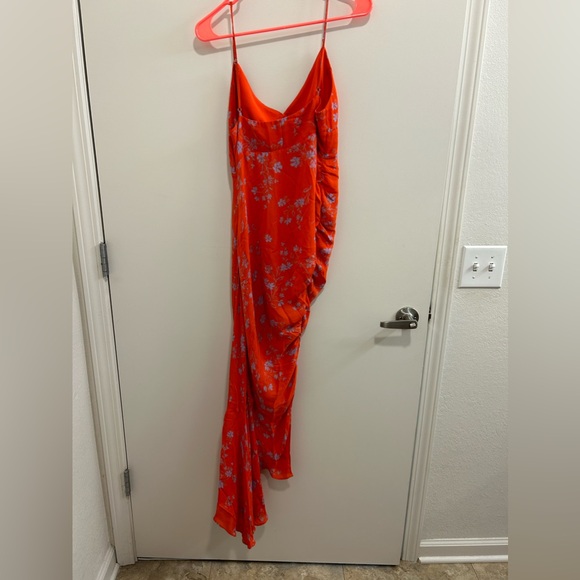 NICHOLAS Red Triangle Top Slip Dress - Picture 10 of 14